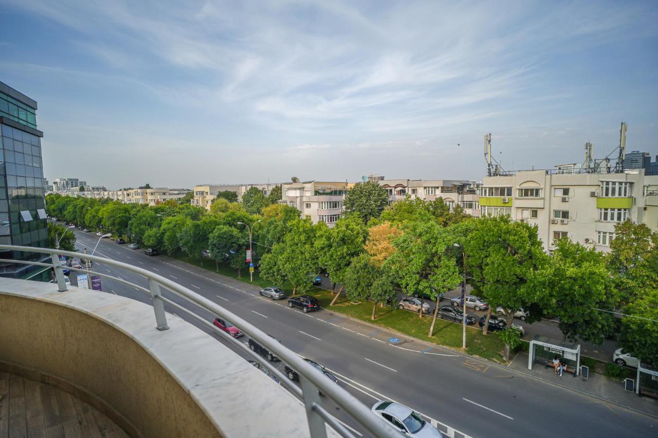 Penthouse With Huge Rooftop & Amazing City View 布加勒斯特 外观 照片